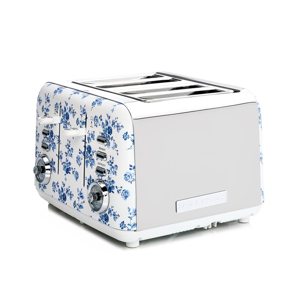 Laura Ashley 4 Slice Toaster China Rose